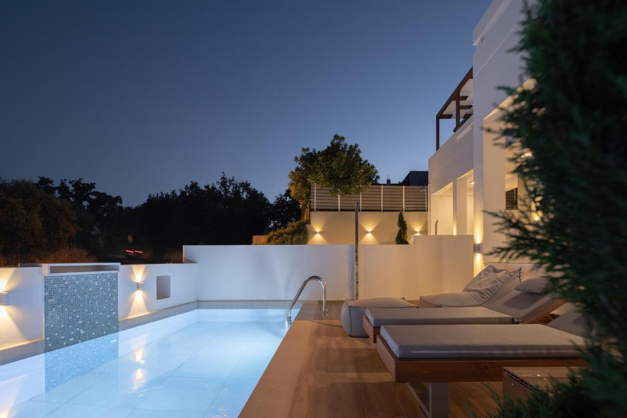 De Light Boutique Villas I II & III - Close To Rethymno, By Thinkvilla Atsipopoulo Eksteriør bilde