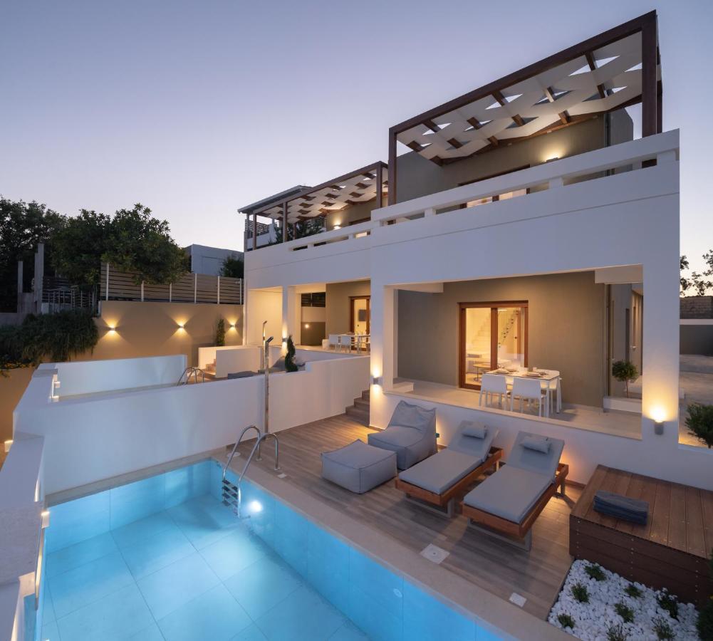 De Light Boutique Villas I II & III - Close To Rethymno, By Thinkvilla Atsipopoulo Eksteriør bilde