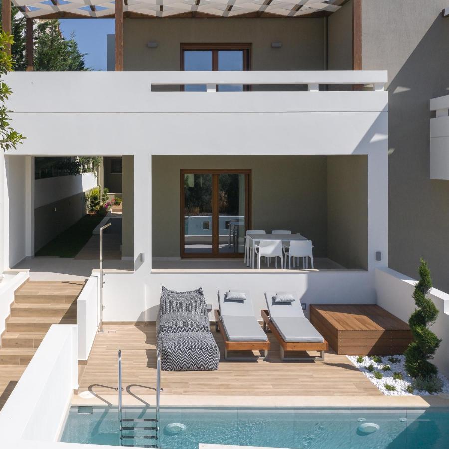 De Light Boutique Villas I II & III - Close To Rethymno, By Thinkvilla Atsipopoulo Eksteriør bilde