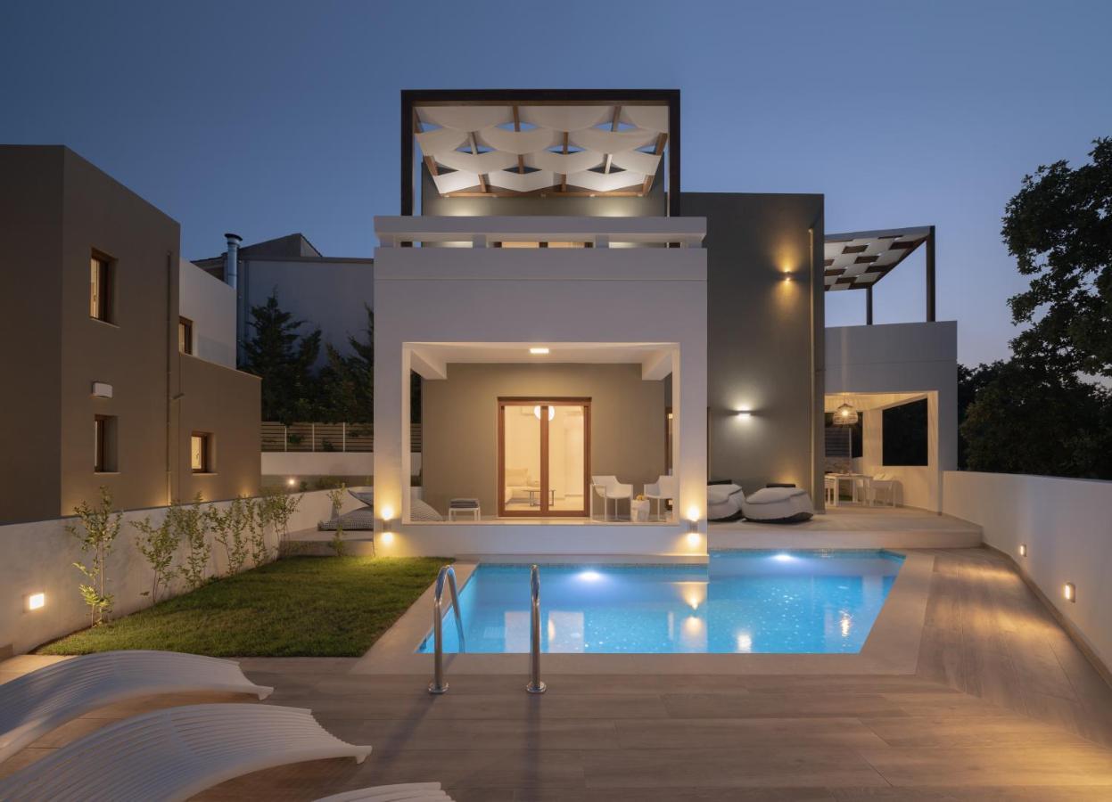 De Light Boutique Villas I II & III - Close To Rethymno, By Thinkvilla Atsipopoulo Eksteriør bilde